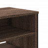 Szafka pod telewizor, brązowy dąb, 122x34x41 cm