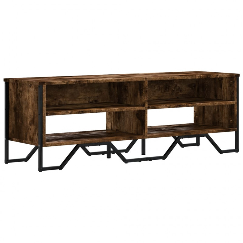 Szafka pod TV, przydymiony dąb, 122x34x41 cm