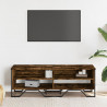 Szafka pod TV, przydymiony dąb, 122x34x41 cm