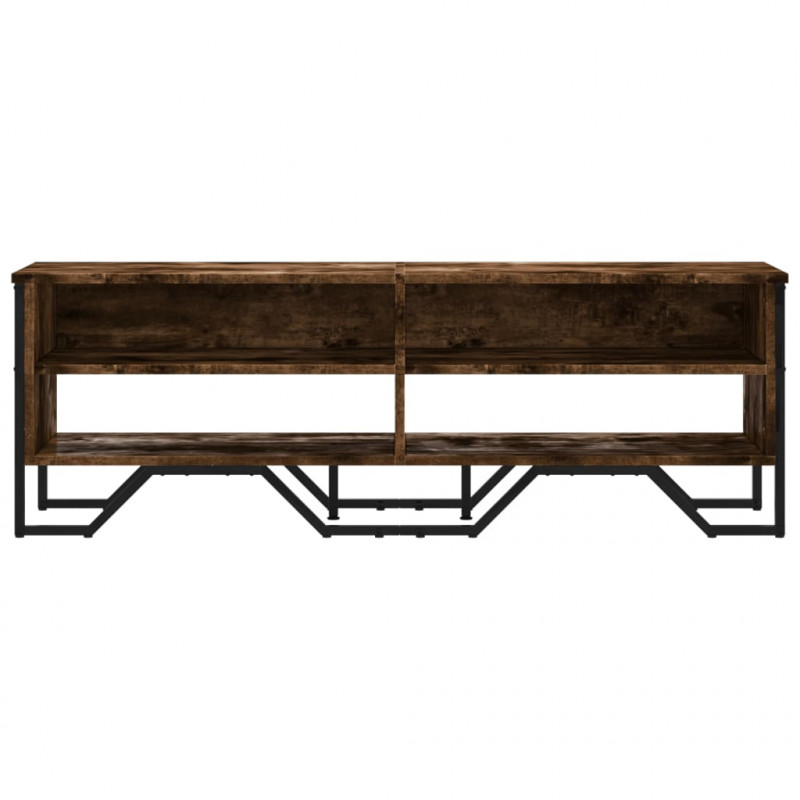 Szafka pod TV, przydymiony dąb, 122x34x41 cm