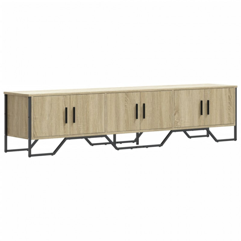 Szafka pod TV, dąb sonoma, 180x34x41 cm materiał drewnopochodny
