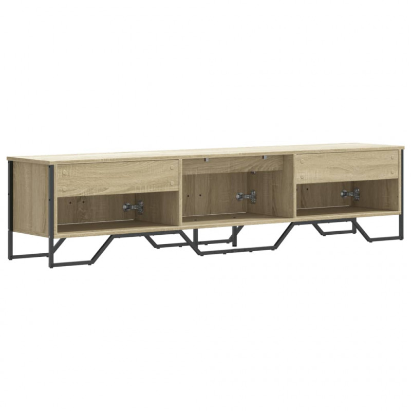 Szafka pod TV, dąb sonoma, 180x34x41 cm materiał drewnopochodny