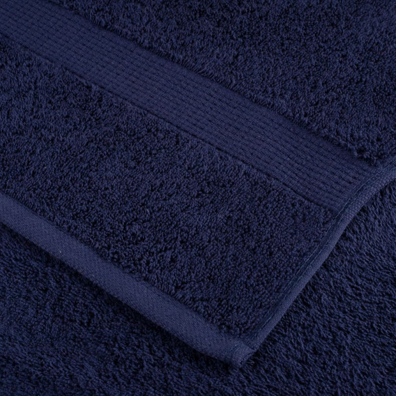 6-cz. zestaw ręczników premium SOLUND, granatowy, 600 g/cm²