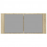 Szafka z lustrem i LED, dąb sonoma, 100x12x45 cm