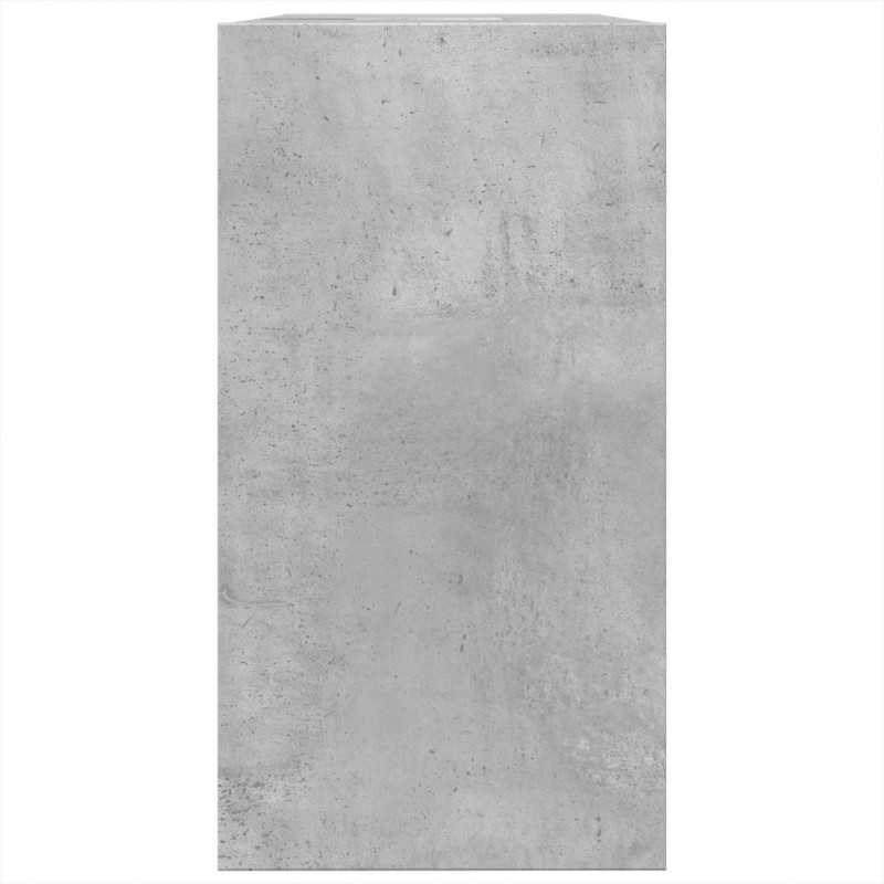 Szafka pod umywalkę, szarość betonu, 63x29x55 cm