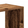 Regał, stare drewno, 102x32x108 cm, materiał drewnopochodny