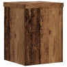 Podstawki pod doniczki, 2 szt., stare drewno, 15x15x20 cm