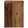 Podstawki pod doniczki, 2 szt., stare drewno, 15x15x20 cm