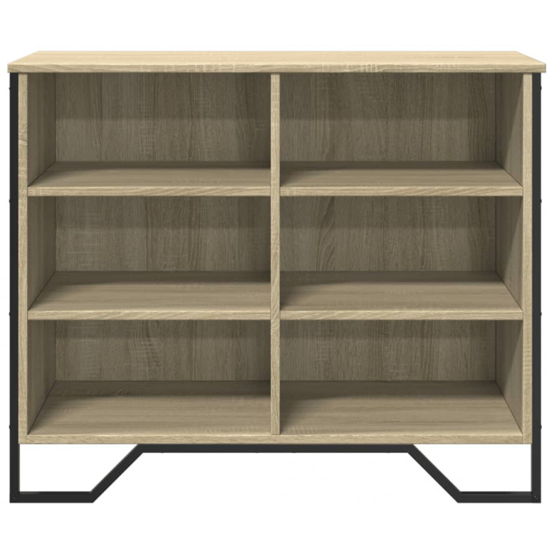 Szafka, dąb sonoma, 91x35,5x74,5 cm, materiał drewnopochodny