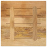 Blat do stolika, 50x50x2,5 cm, kwadratowy, surowe drewno mango
