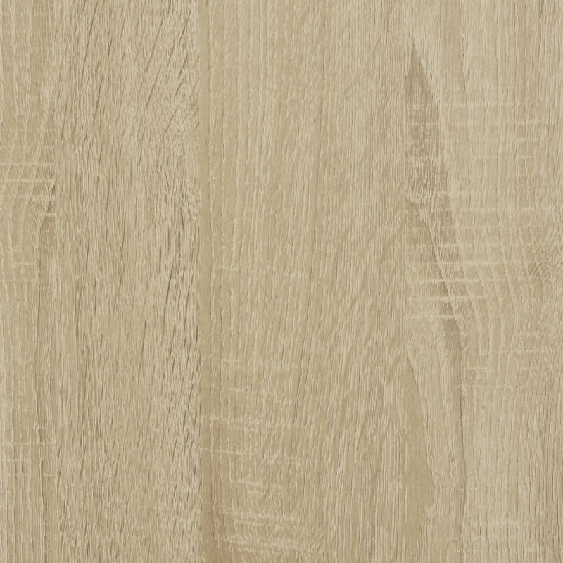 Stolik nocny z LED Infinity, dąb sonoma, 40x40x30 cm