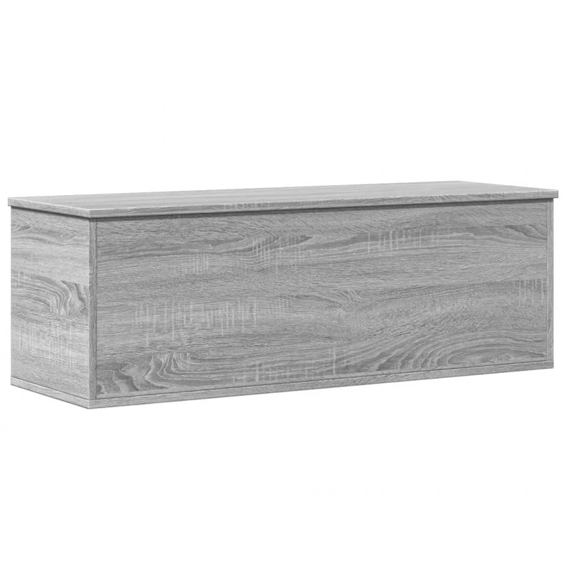 Skrzynia, szary dąb sonoma, 102x35x35, materiał drewnopochodny