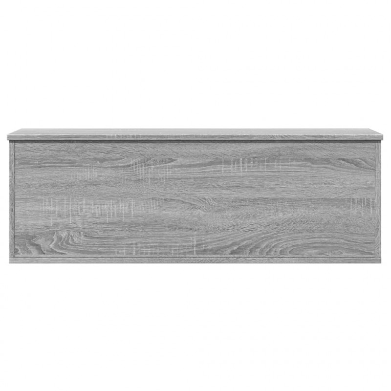 Skrzynia, szary dąb sonoma, 102x35x35, materiał drewnopochodny