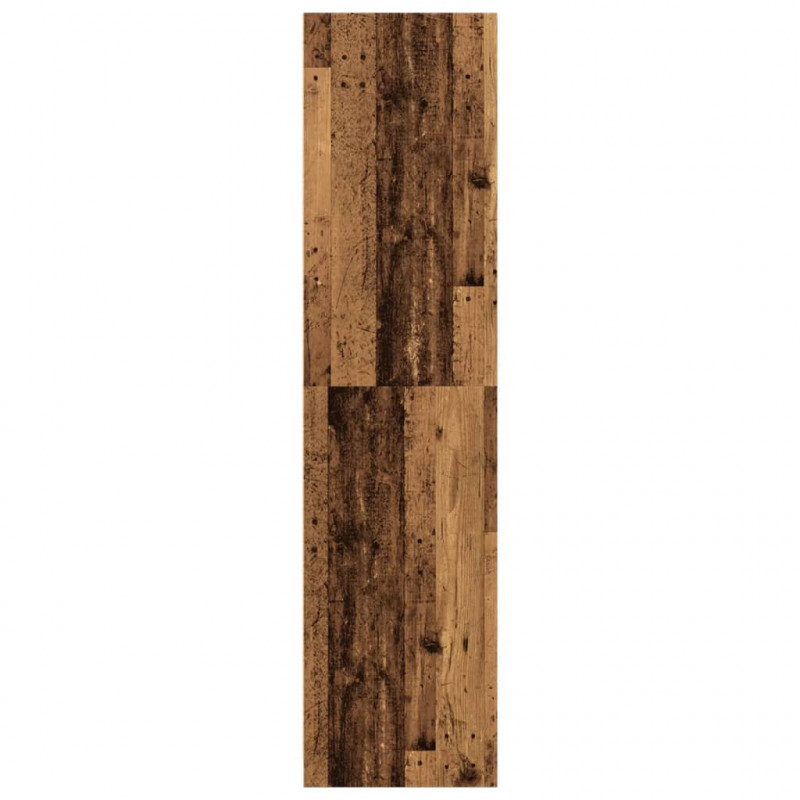 Szafa, stare drewno, 80x50x200 cm, materiał drewnopochodny