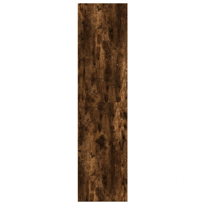 Szafa, przydymiony dąb, 80x50x200 cm, materiał drewnopochodny