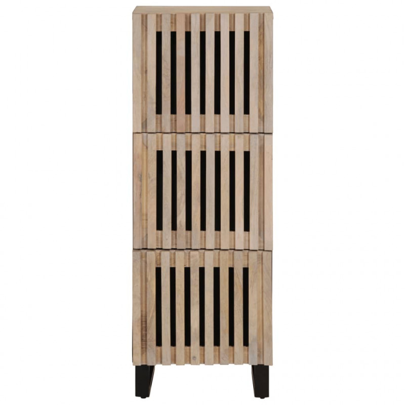 Szafka, 40x34x110 cm, lite drewno mango