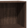 Regał, brązowy dąb, 40x24x76 cm, materiał drewnopochodny