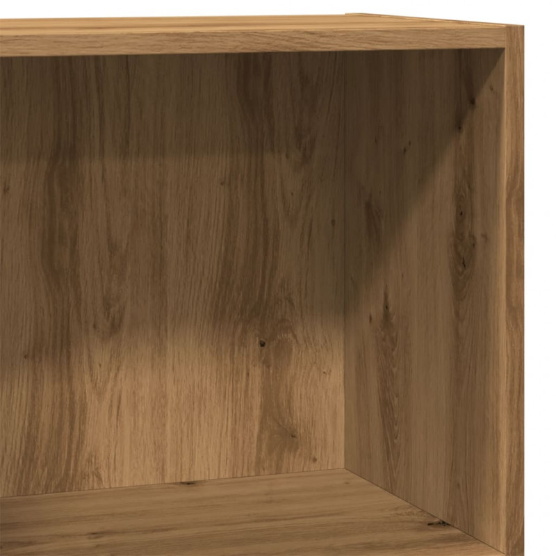 Regał, dąb artisian, 40x24x76 cm, materiał drewnopochodny