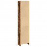 Regał, stare drewno, 40x24x176 cm, materiał drewnopochodny