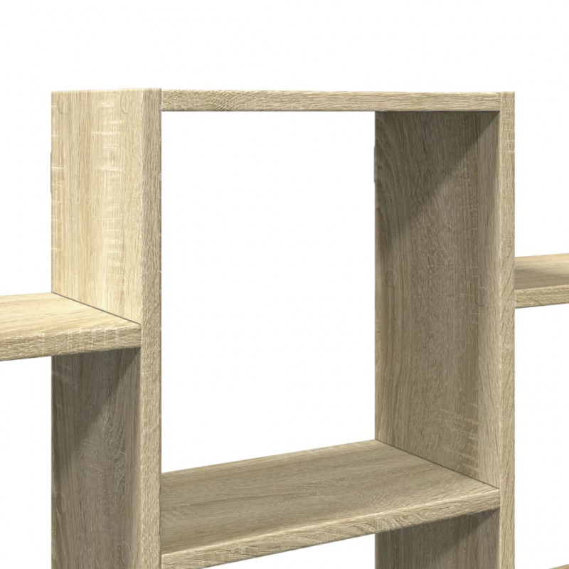 Półka ścienna, dąb sonoma, 159x18x66cm, materiał drewnopochodny