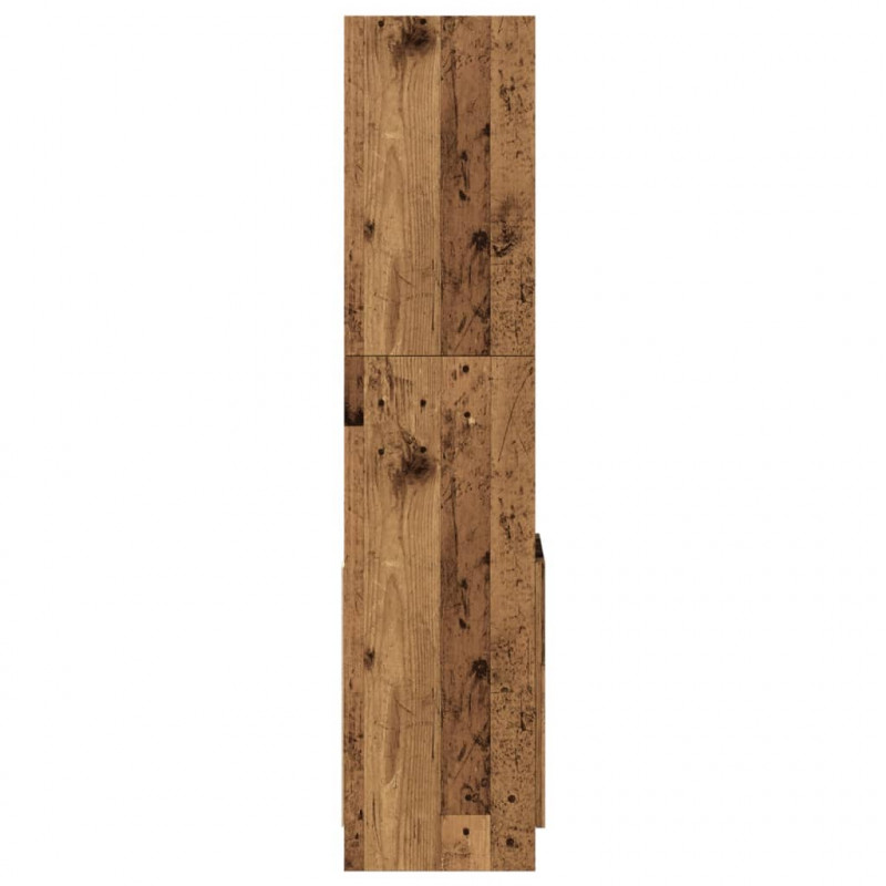 Kredens, stare drewno, 92x33x140 cm, materiał drewnopochodny