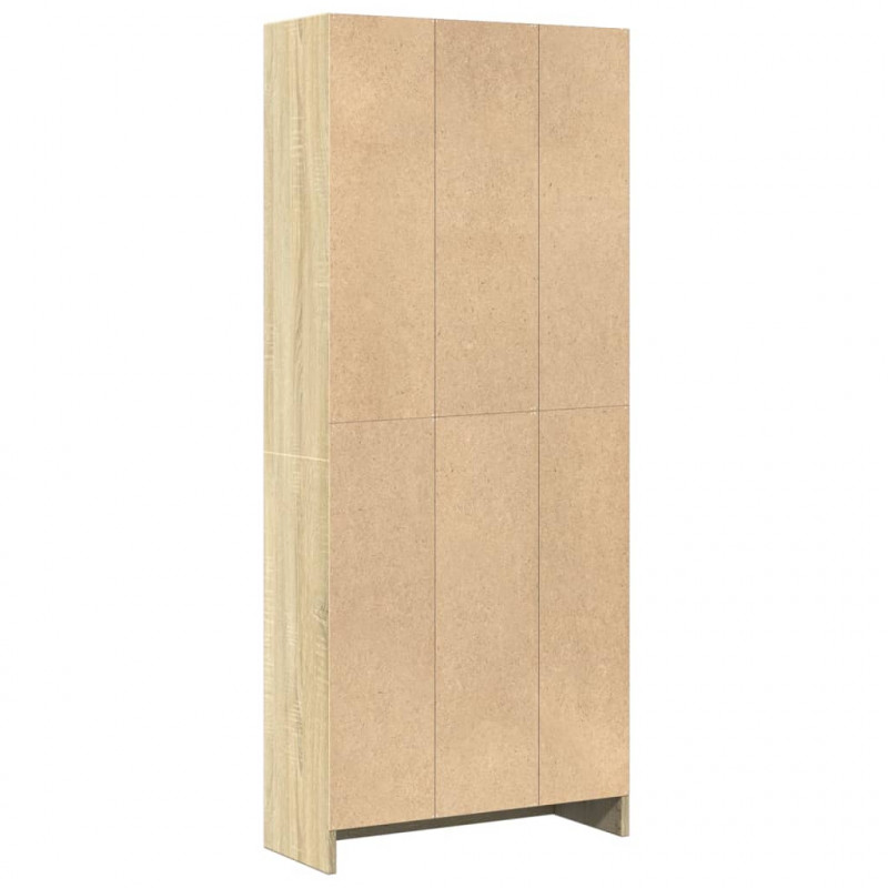 Regał, dąb sonoma, 60x24x143 cm, materiał drewnopochodny