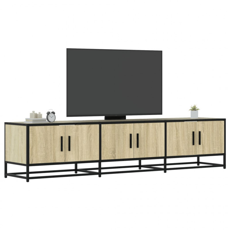 Szafka pod TV, dąb sonoma, 180x35x41cm, materiał drewnopochodny
