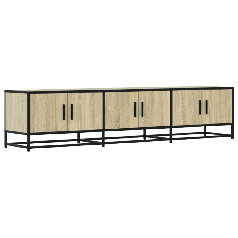 Szafka pod TV, dąb sonoma, 180x35x41cm, materiał drewnopochodny