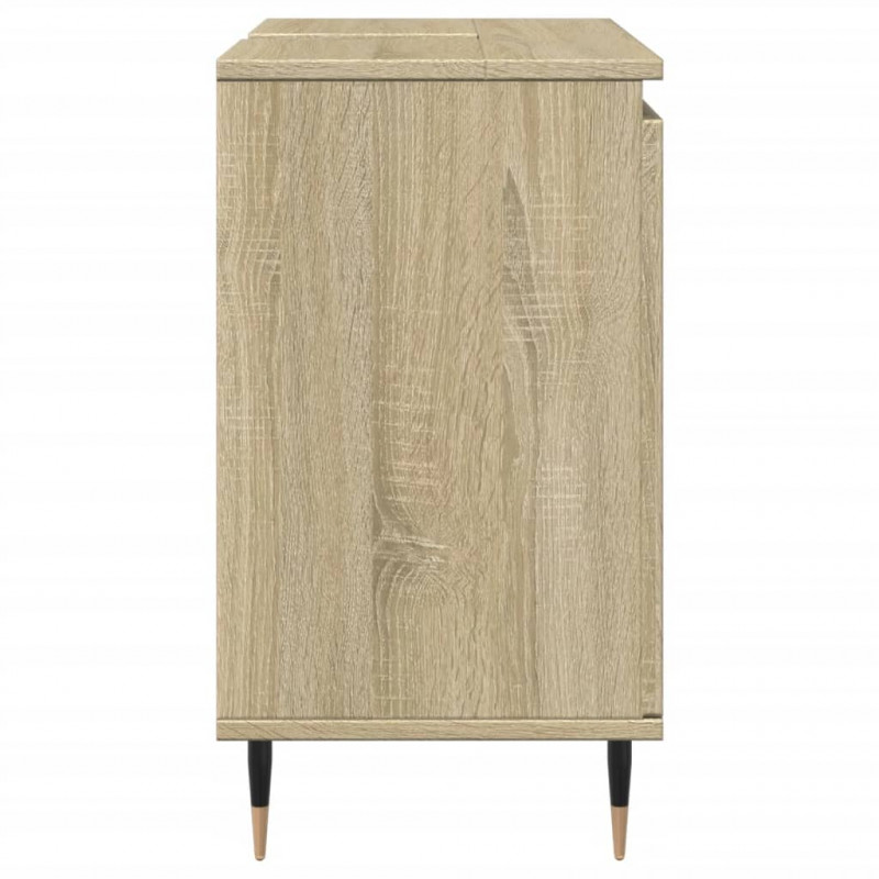 Szafka łazienkowa, dąb sonoma, 58x33x60 cm