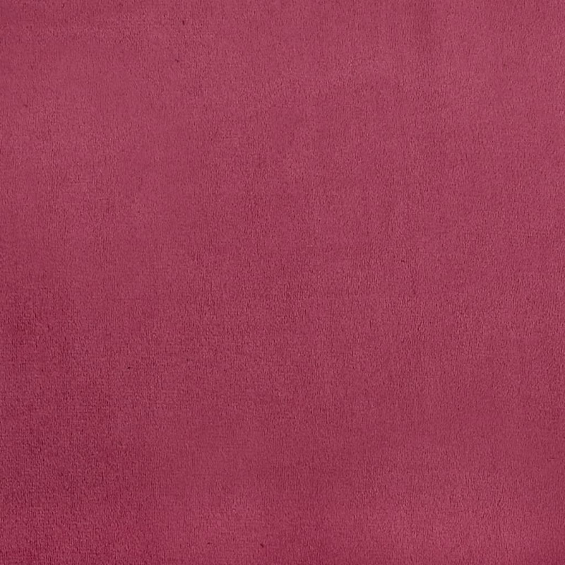 2-osobowa sofa z poduszkami, winna czerwień, 140 cm, aksamit