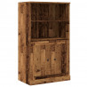 Kredens, stare drewno, 60x35,5x103,5cm, materiał drewnopochodny