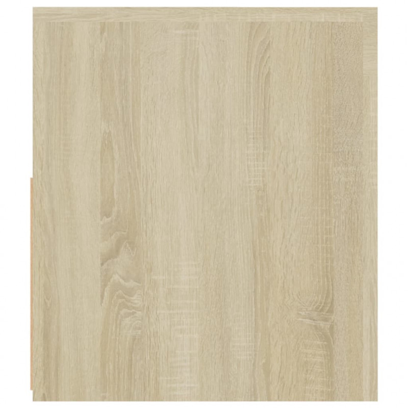 Szafka pod TV z oświetleniem LED, dąb sonoma, 120x35x40 cm