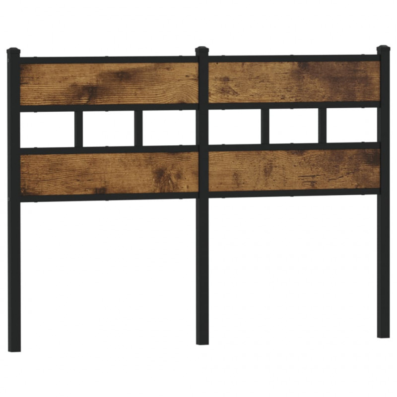 Wezgłowie do łóżka, przydymiony dąb, 120 cm