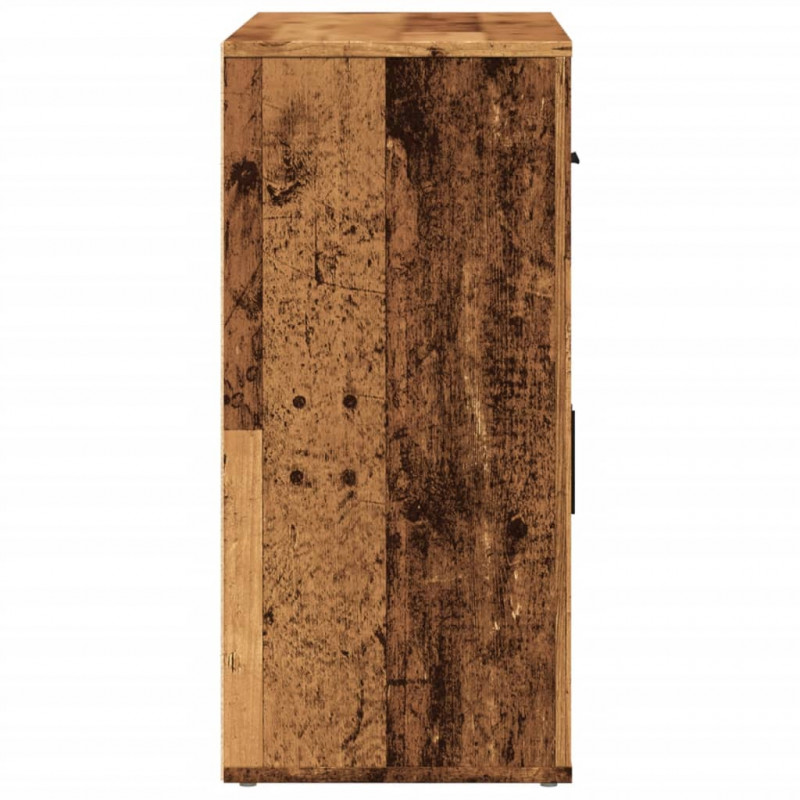 Szafka, stare drewno, 80x33x70 cm, materiał drewnopochodny