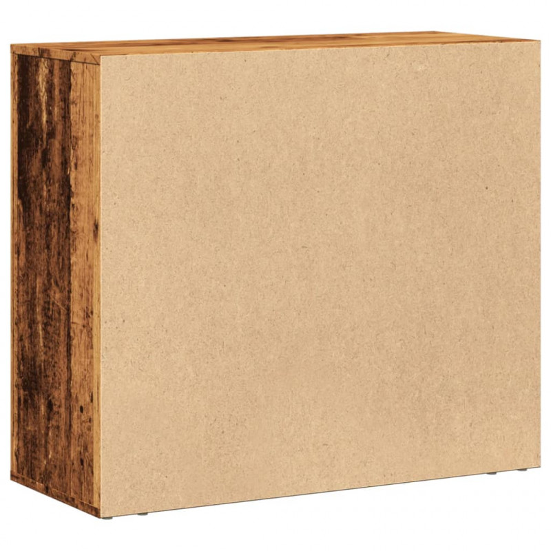Szafka, stare drewno, 80x33x70 cm, materiał drewnopochodny