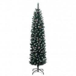 Sztuczna, smukła choinka, 150 lampek LED, 150 cm