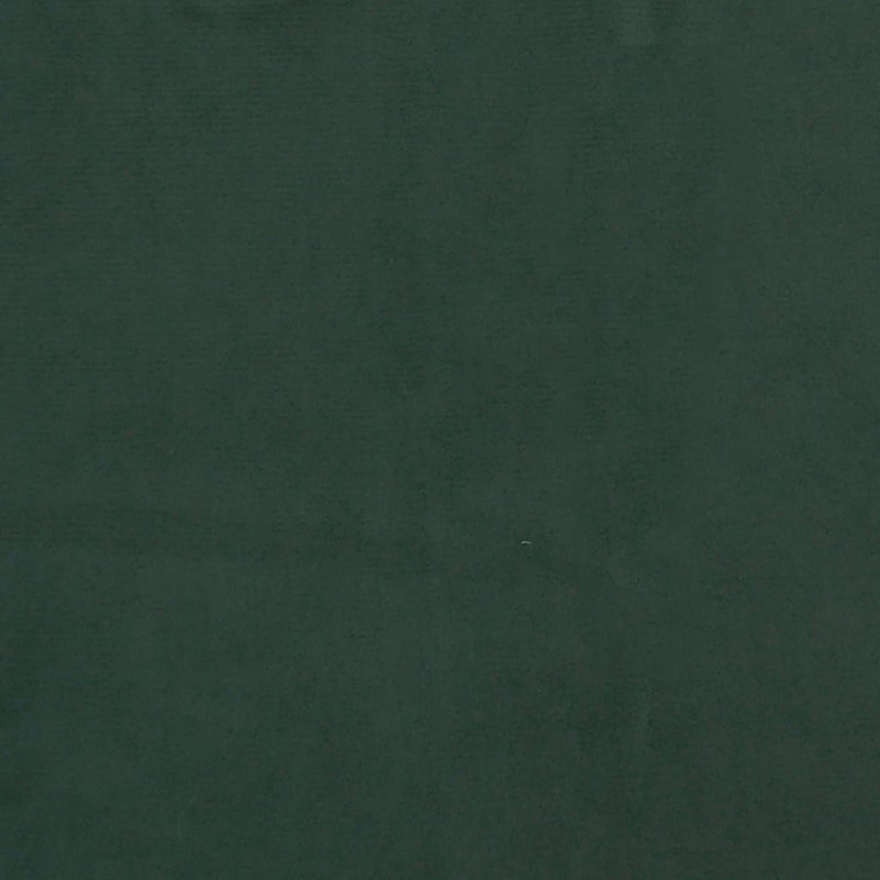 Rama łóżka bez materaca, ciemnozielone, 140x200 cm, aksamit