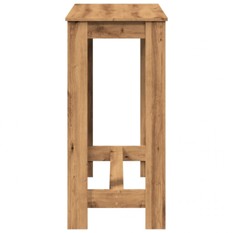 Stolik barowy, dąb artisian, 102x50x103,5 cm