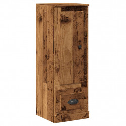 Szafka, stare drewno, 36x35,5x103,5 cm, materiał drewnopochodny