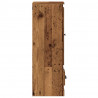Szafka, stare drewno, 36x35,5x103,5 cm, materiał drewnopochodny