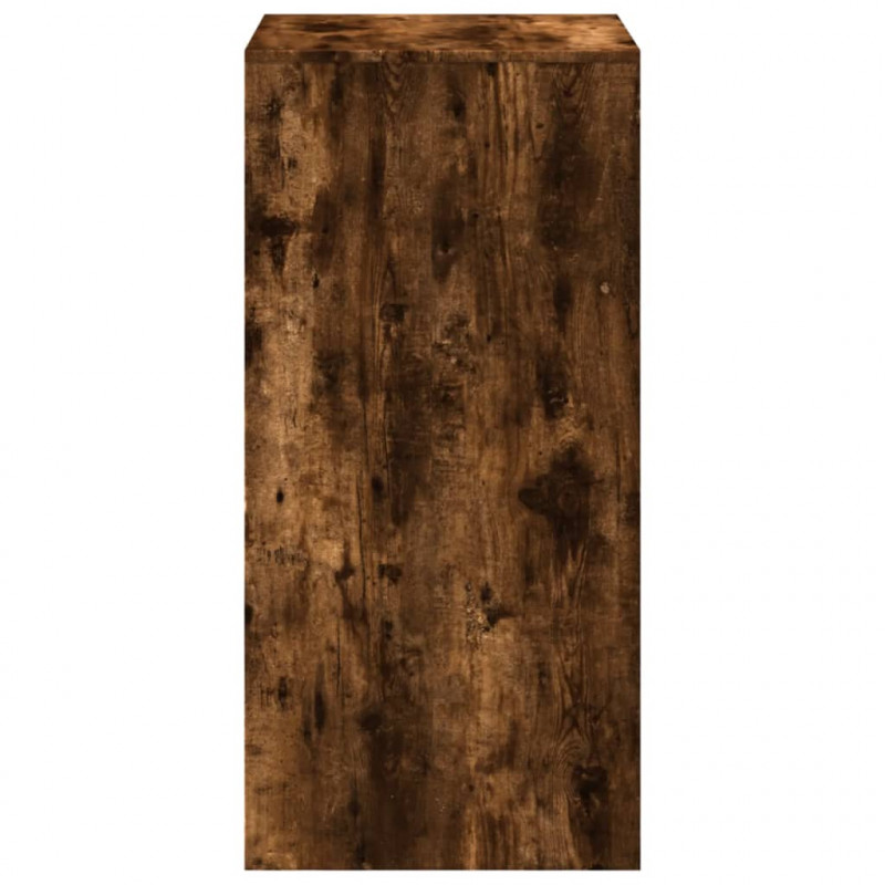 Stolik barowy, przydymiony dąb, 51x50x103,5 cm