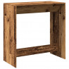 Stolik barowy, stare drewno, 102x50x103,5 cm