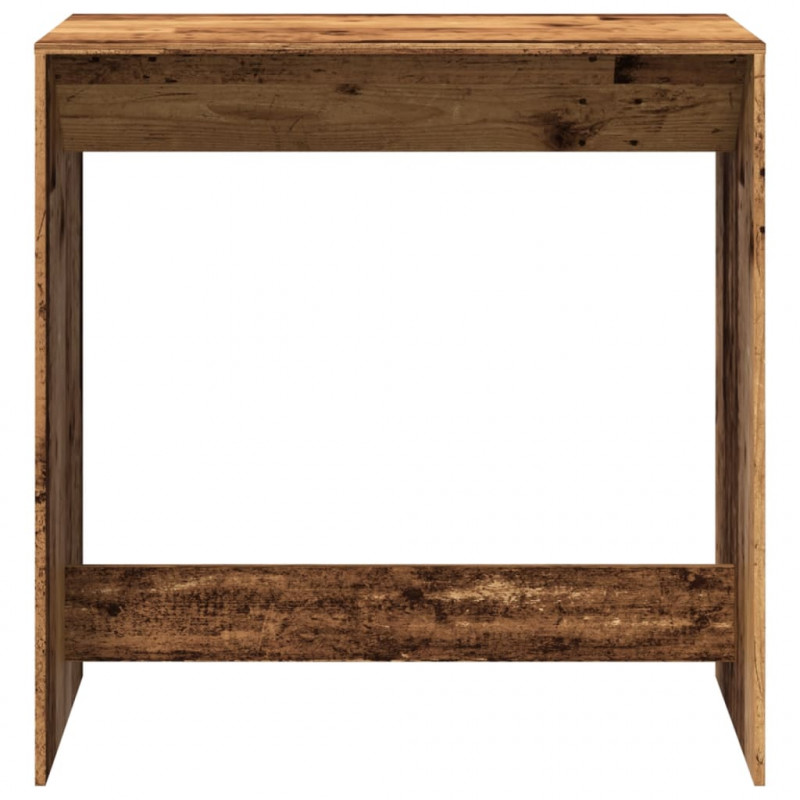 Stolik barowy, stare drewno, 102x50x103,5 cm