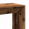 Stolik barowy, stare drewno, 102x50x103,5 cm