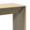 Stolik barowy, dąb sonoma, 102x50x103,5 cm