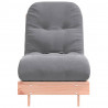 Sofa rozkładana futon, z materacem, 60x206x11 cm, daglezjowa