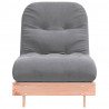 Sofa rozkładana typu futon, z materacem, 70x206x11 cm, daglezja