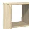 Regał, dąb sonoma, 100x33x125,5 cm, materiał drewnopochodny