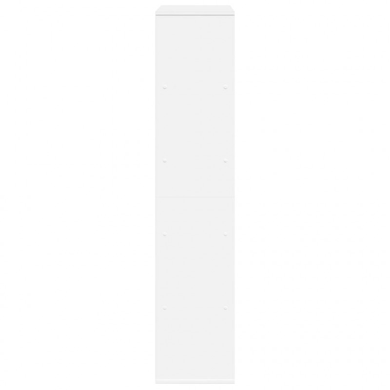 Regał, biały, 100x33x156,5 cm, materiał drewnopochodny