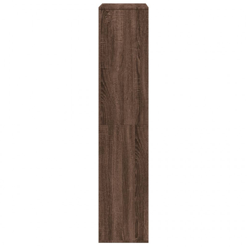 Regał, dąb brązowy, 100x33x156,5 cm, materiał drewnopochodny